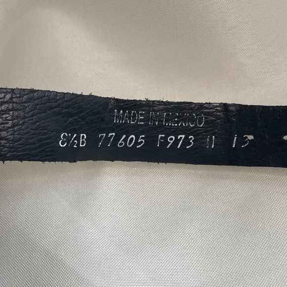 FRYE Veronica Black Leather mid-calf Pull On Engineers Boots - Picture 11 of 12